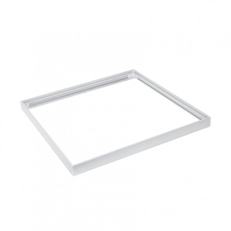 62,5x62,5 LED panel ramme - Hvid, til direkte montering, 65mm høj