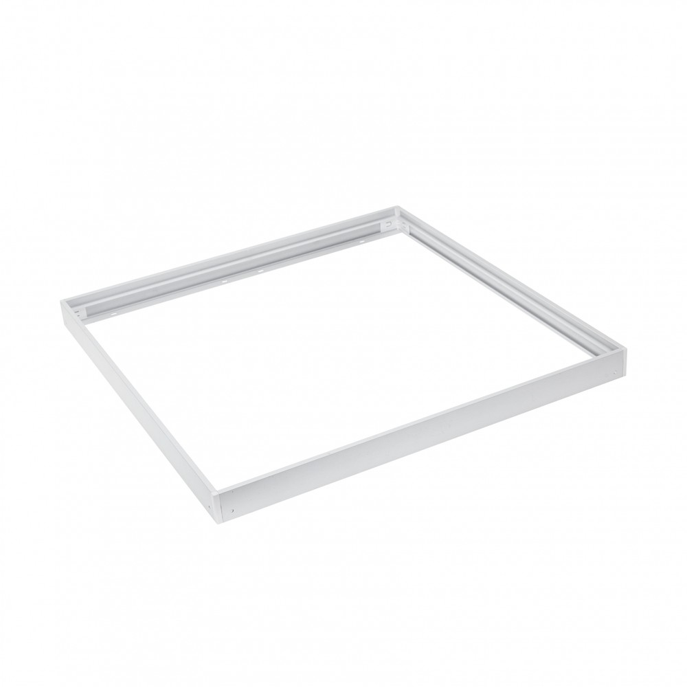 62,5x62,5 LED panel ramme - Hvid, til direkte montering, 65mm høj