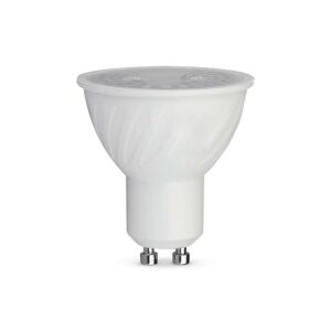 6W GU10 LED pære - 445lm, 110Â°, Samsung LED chip, varm hvid