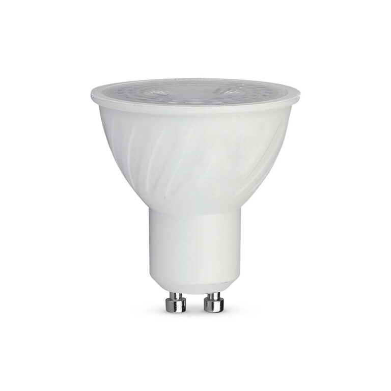 6W GU10 LED pære - 445lm, 110Â°, Samsung LED chip, varm hvid