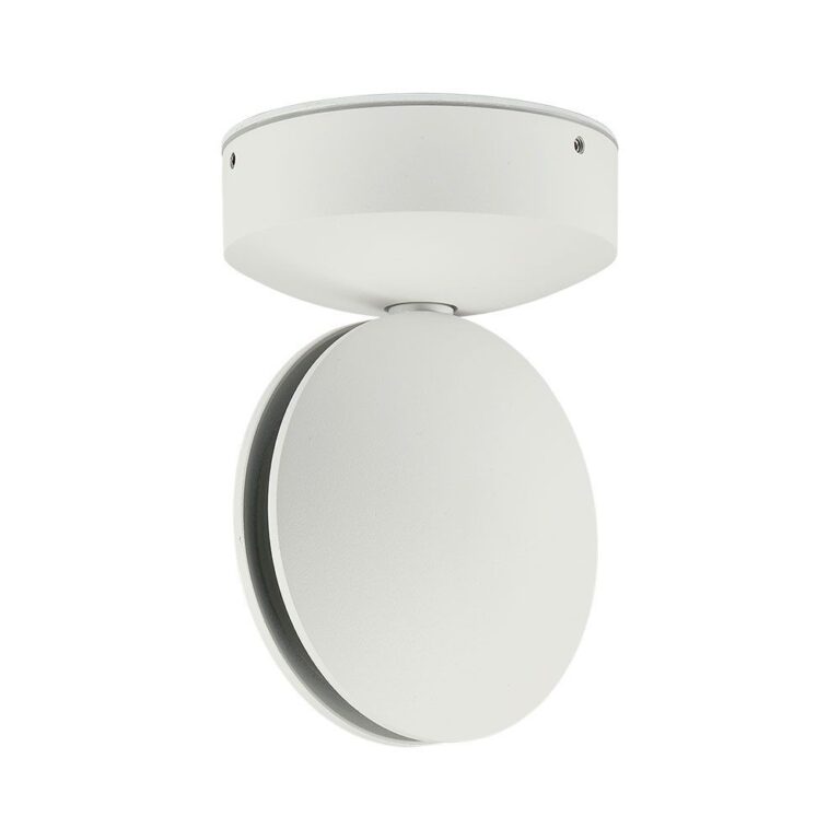 6W Væglampe - LED, 3000K, IP65, Hvid Hus
