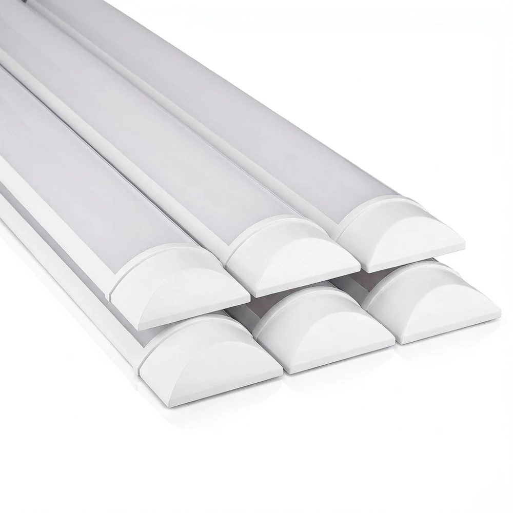 6x 50W komplet LED armatur - 150 cm, 3 års producentgaranti, 230V