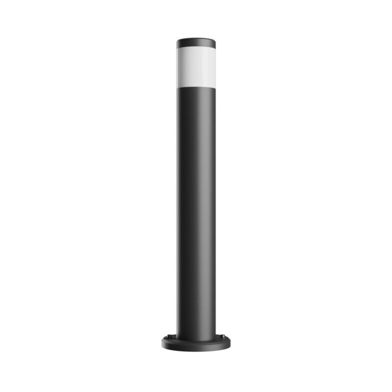 72cm Stella havelampe GU10, 6W CCT - IP44, sort, rund, udskiftelig lyskilde, 3 lyskulører