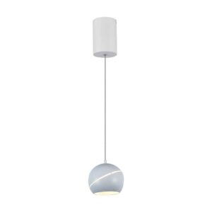 8,5W LED pendel / hængelampe - Ø12-18cm, hvid, touch on/off, 3000K, inkl. lyskilde
