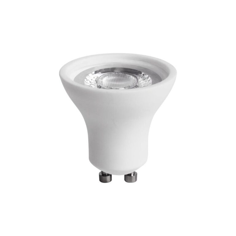 8W Deep-Deco Ceramic GU10 LED pære, dæmpbar - 690lm, 36Â°, 3000K, varm hvid