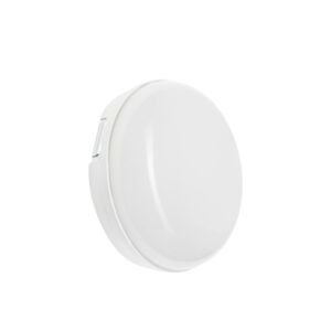 8W LED Technic Væglampe - IP54, IK10, Rund, hvid, inkl. lyskilde