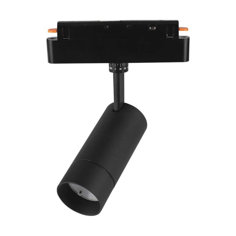 8W Smart magnetisk skinnespot, RA90 - 48V, CCT, sort, dæmpbar