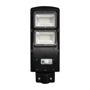 8W Solara LED gadelampe med solcelle - 1000lm, IP65, kold hvid, bevægelsessensor, inkl. fjernbetjening og batteri
