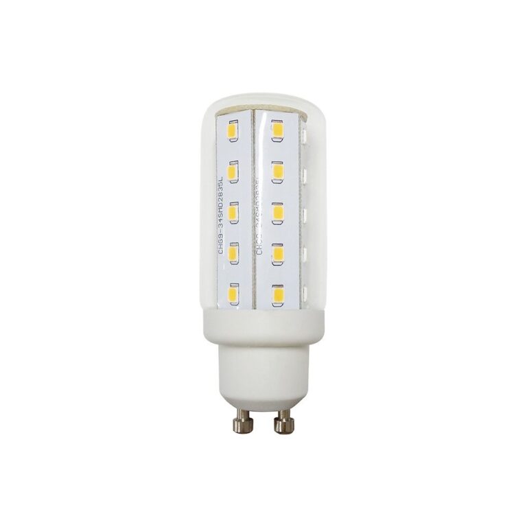 8cm / 4W GU10 LED pære - 440lm, glas, 6500K