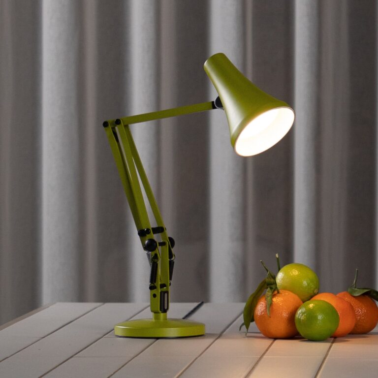 90 MINI MINI VIVID LED-bordlampe, grøn, USB – Anglepoise - Kontor / arbejdsværelse - Industriel - Metal - Med én lyskilde