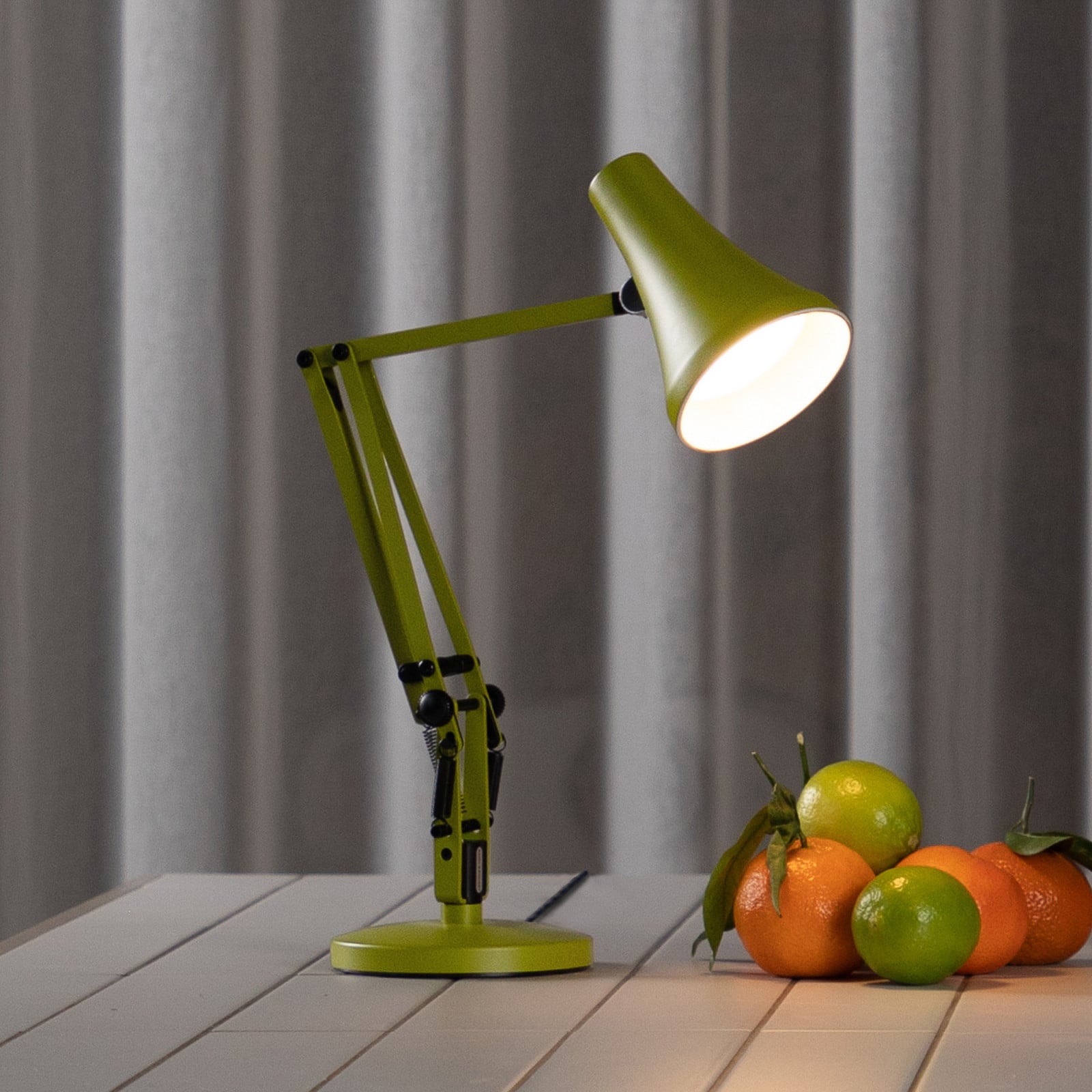 90 MINI MINI VIVID LED-bordlampe, grøn, USB – Anglepoise - Kontor / arbejdsværelse - Industriel - Metal - Med én lyskilde