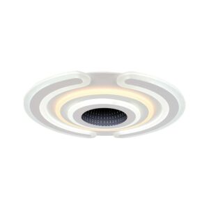 95W smart dekorativ LED loftslampe - 9900lm, Ø52cm, CCT, dæmpbar, inkl. fjernbetjening