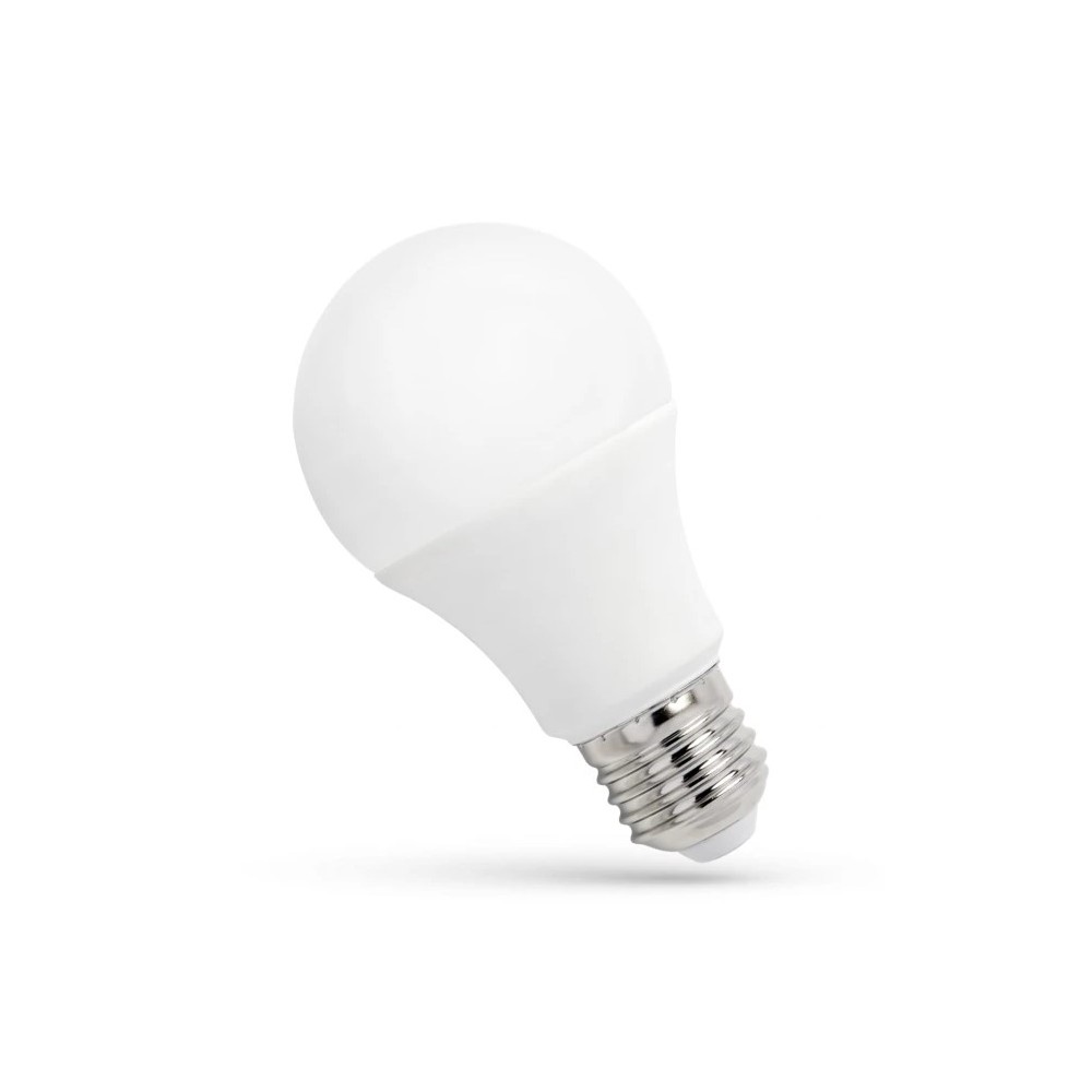 9W E27 LED pære - A60, 230V, Spectrum