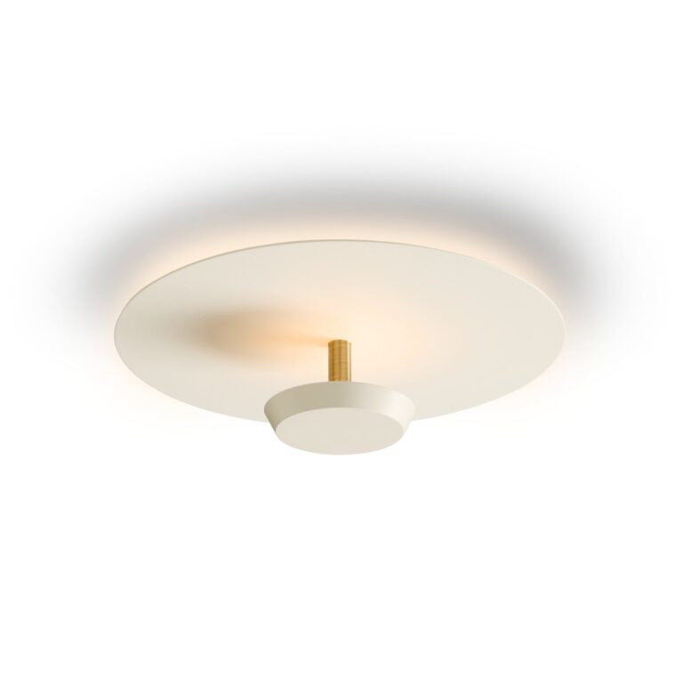 AIR LED-loftlampe, Ø 30 cm, hvid, stepdim Halo Design - Stue - Metal - Med én lyskilde
