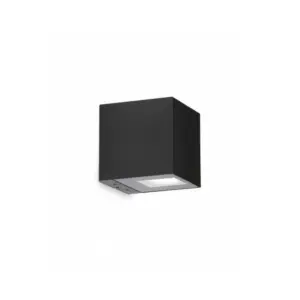ANTIDARK - Arca W100 LED Udendørs Væglampe Down Sort