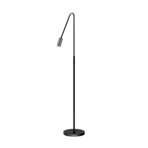 ANTIDARK - Decor F1 LED Gulvlampe Dim. Sort/Mat Alu