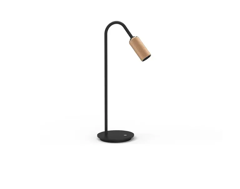 ANTIDARK - Decor T1 LED Bordlampe Dim. Sort/Messing