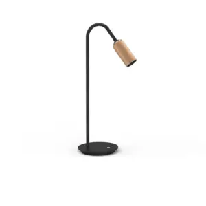 ANTIDARK - Decor T1 LED Bordlampe Dim. Sort/Messing
