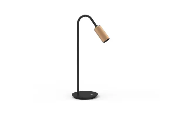 ANTIDARK - Decor T1 LED Bordlampe Dim. Sort/Messing