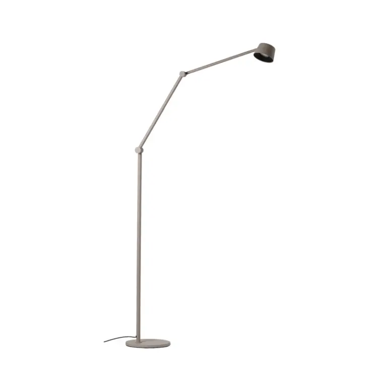 ANTIDARK - Direction F2 LED-gulvlampe, grå mat, højde 130 cm