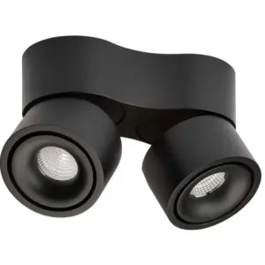 ANTIDARK - Easy Mini Double W275 LED Loftlampe w/Hole 2700K Black