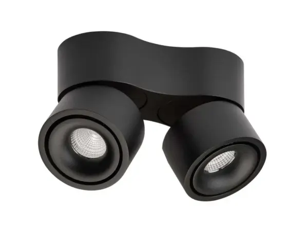 ANTIDARK - Easy Mini Double W275 LED Loftlampe w/Hole 2700K Black