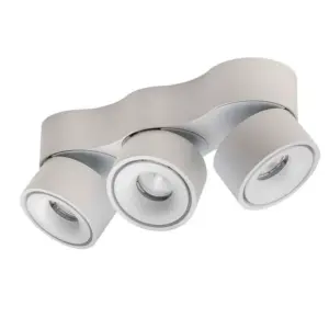 ANTIDARK - Easy Triple W3100 LED-loftlampe, 3 lyskilder, hvid
