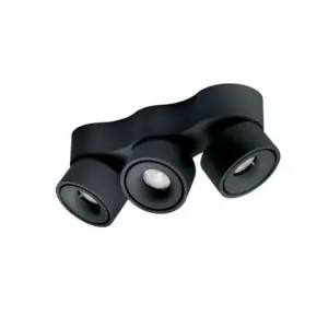 ANTIDARK - Easy Triple W3100 LED-loftlampe sort, 3 lyskilder