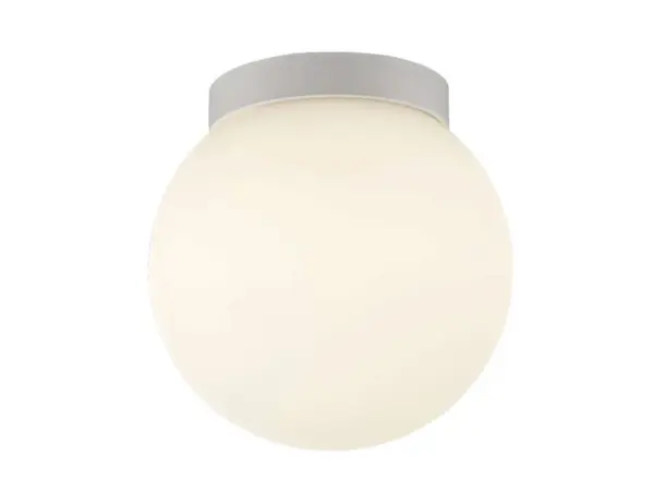 ANTIDARK - Palla C135 LED-loftlampe IP44 opal/hvid, 13,5 cm