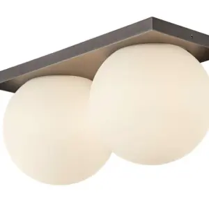 ANTIDARK - Palla C2135 LED Loftlampe Dim-to-Warm Opal/Titanium