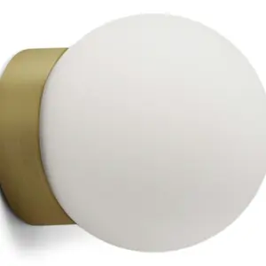 ANTIDARK - Palla Mini C90 LED Loftlampe Dim-to-Warm Opal/Messing