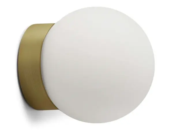 ANTIDARK - Palla Mini C90 LED Loftlampe Dim-to-Warm Opal/Messing
