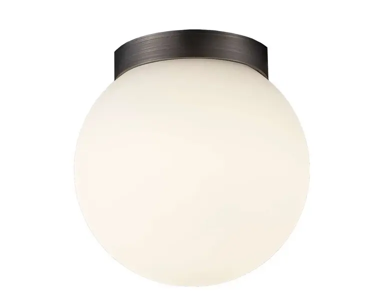 ANTIDARK - Palla Mini C90 LED-loftlampe, IP44, grå/hvid