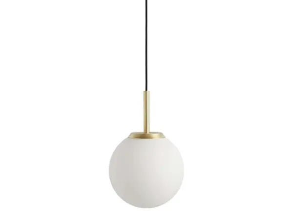 ANTIDARK - Palla P135 LED Pendel Dim-to-Warm Opal/Messing