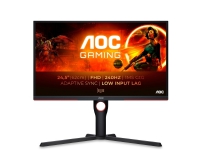 AOC | Gaming 25G3ZM/BK - LED-Skærm - Gaming - 24.5 (1920 x 1080) - @240Hz - VA-panel - 1ms | Sort/Rød