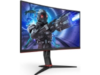 AOC | Gaming C32G2ZE/BK - LED-Skærm - Curved - 31.5 (1920 x 1080) - @240Hz - VA-panel - 1ms | Sort/Rød