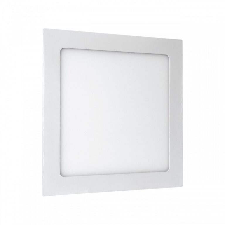Algine Eco LED 18W - 230V, IP20, Kold Hvid, Loft Panel, Hvid Ramme