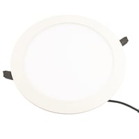 Alisia Elite 230V LED downlight, 18W, 4000K, Ra90, 1350lm, IP44, mat hvid, rund