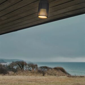 Aludra udendørs loftlampe, seaside antrasit