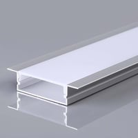 Aluprofiltil LED-stribe, 2000x30x10 mm, slv hus
