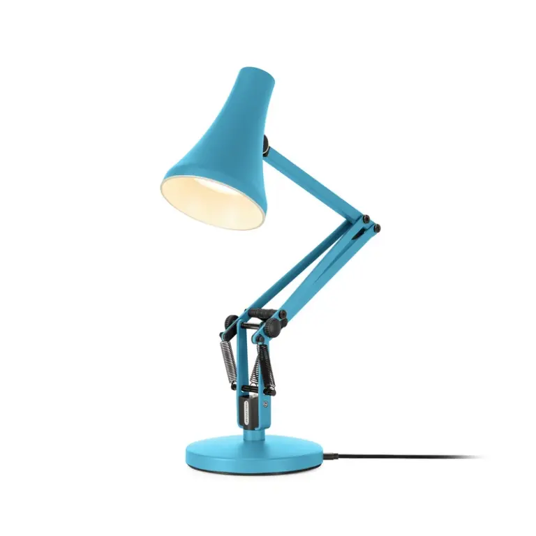 Anglepoise - LED-bordlampe 90 MINI MINI VIVID, turkisblå USB