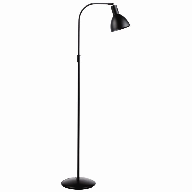 Angora Gulvlampe Sort