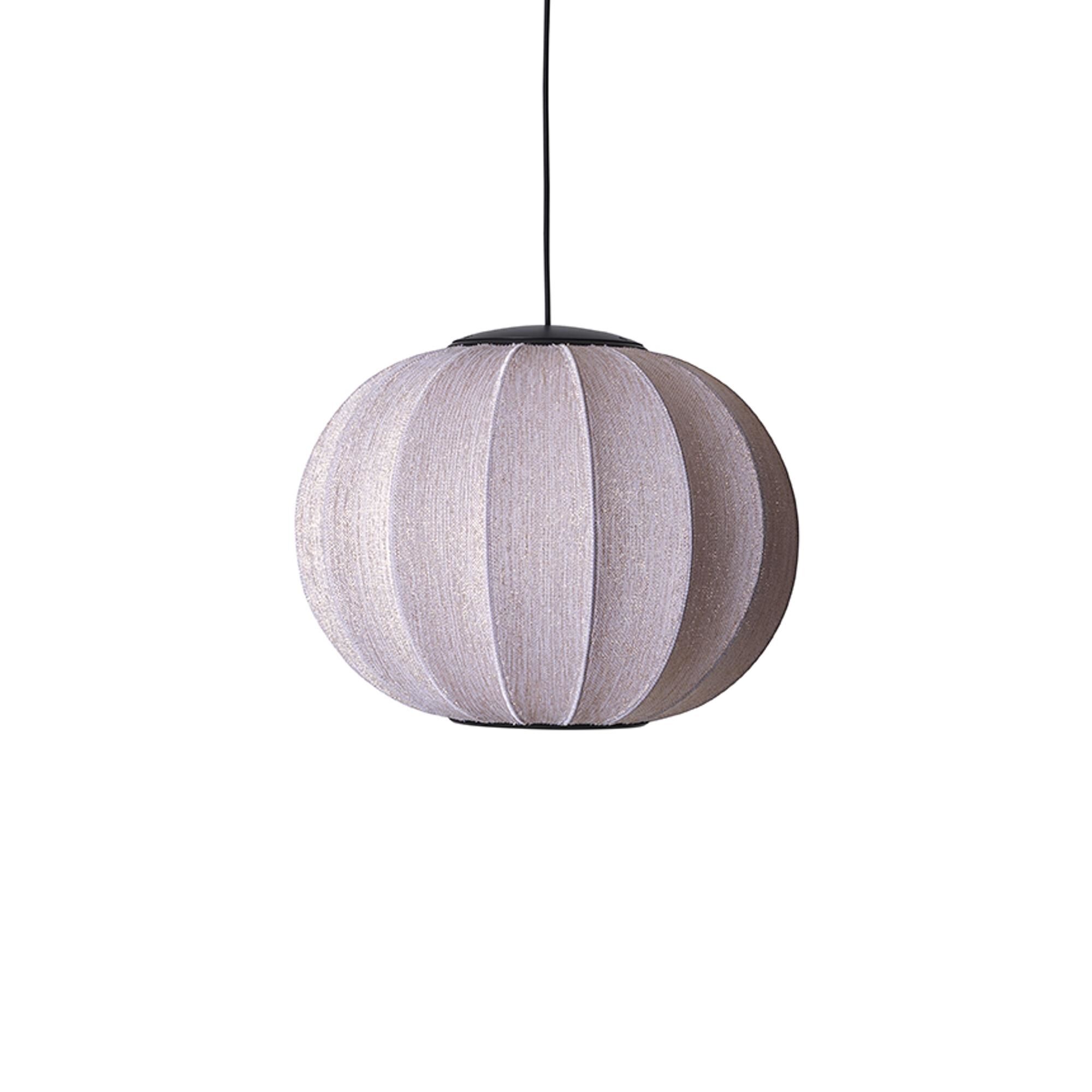 Anniversary Knit-Wit Ø45 Round Pendel Guld Glitter LED
