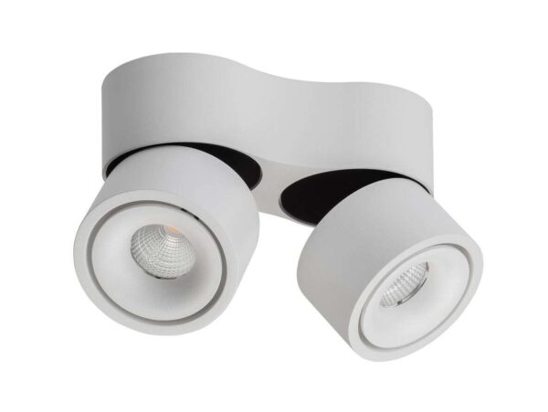 Antidark - Easy Mini Double W275 LED Loftlampe w/Hole 2700K White Antidark