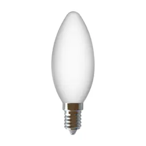 Arcchio - E14 C35 LED-pære, 4W, 2.700K, porcelæn