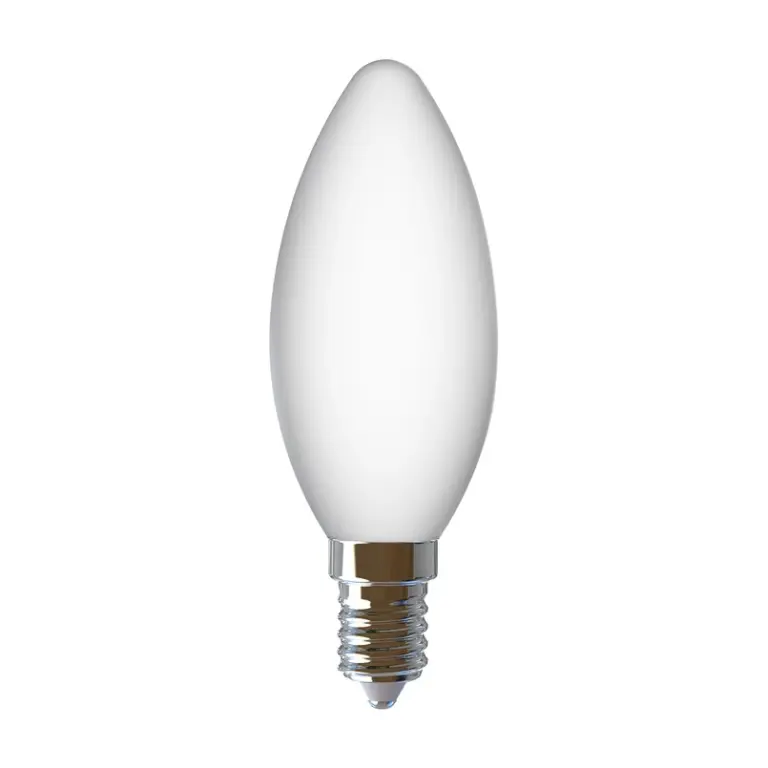 Arcchio - E14 C35 LED-pære, 4W, 2.700K, porcelæn