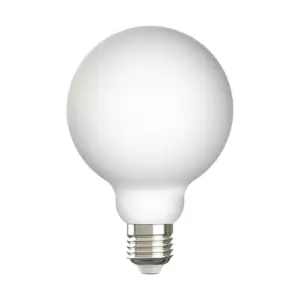 Arcchio - E27 G95 LED-pære, 7W, 2700K, porcelæn