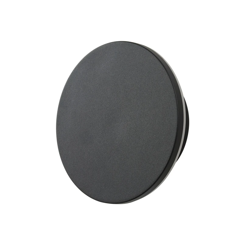 Arcchio - Gravo udendørs LED-væglampe, sort, Ø 16 cm, IP65