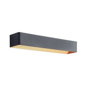 Arcchio - Karam LED Væglampe W53 Black/Gold