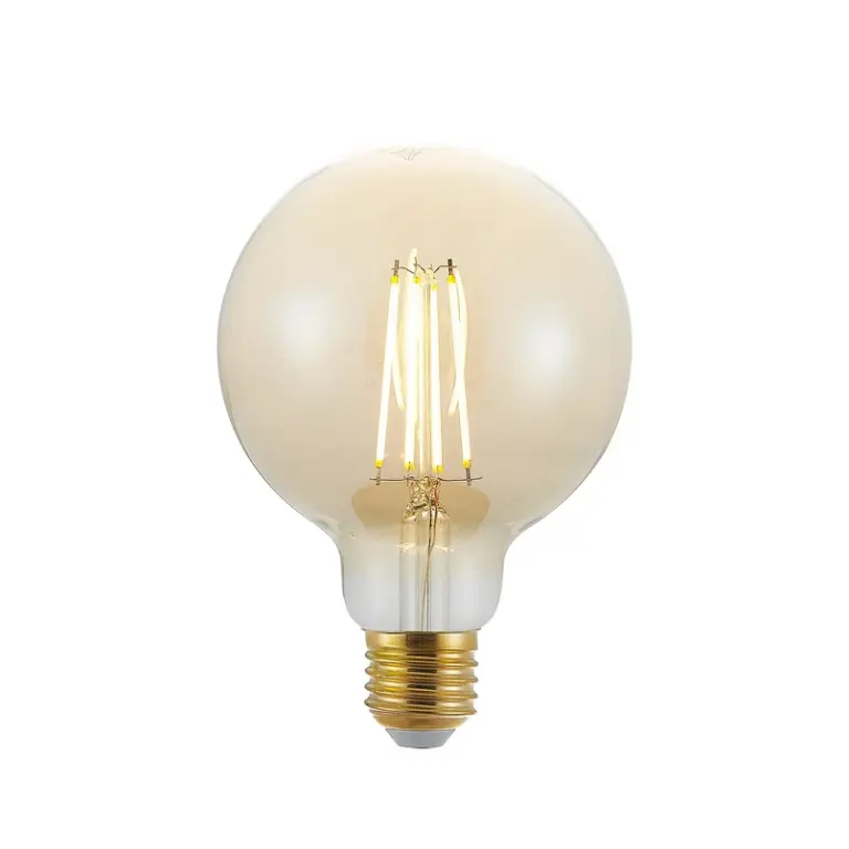 Arcchio - Pære LED 6,5W 2500K Amber G95 dæmpbar E27